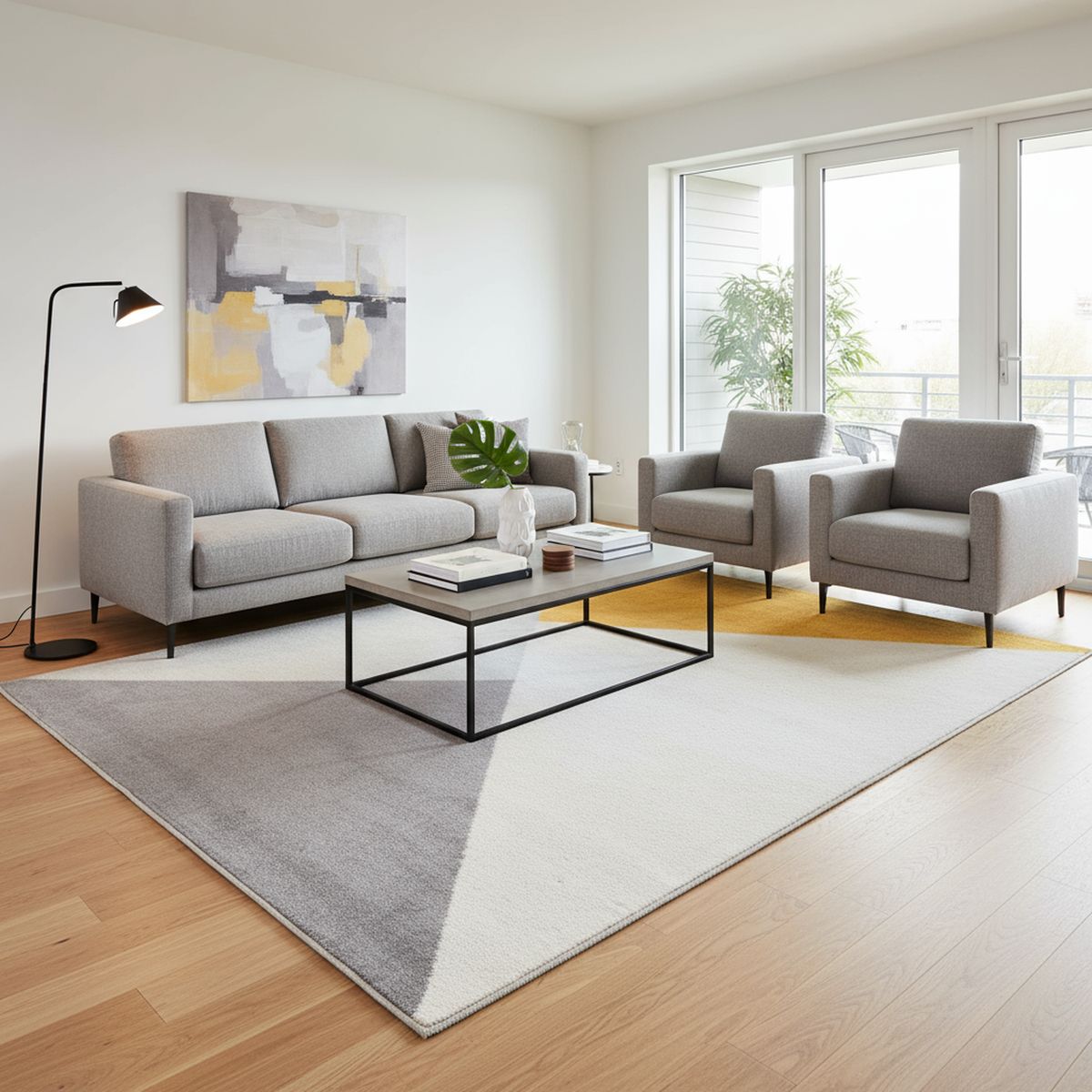 JUST HOME COLLECTION - Alfombra Gilbert Shape 160x235 cm Polipropileno Multicolor