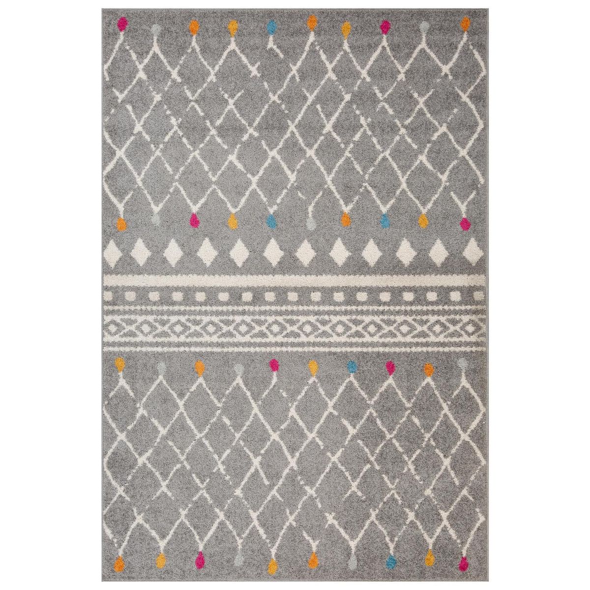 JUST HOME COLLECTION - Alfombra Grey 160x235 cm Polipropileno Gris