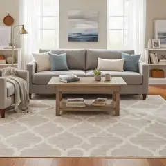 JUST HOME COLLECTION - Alfombra Grande Ivora Shaggy 200x285 cm Beige