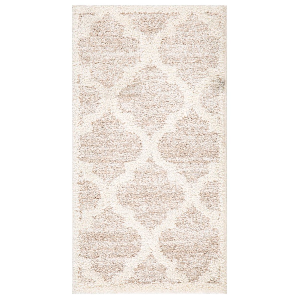 JUST HOME COLLECTION - Alfombra Ivora Shaggy 60x110 cm Polipropileno Beige