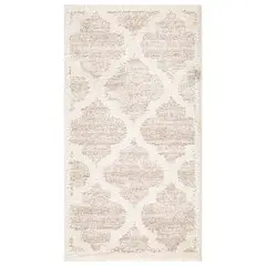 JUST HOME COLLECTION - Alfombra ivora shaggy 60x110 cm