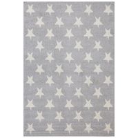 Alfombra Lotto Stars 120x180 cm Polipropileno Gris