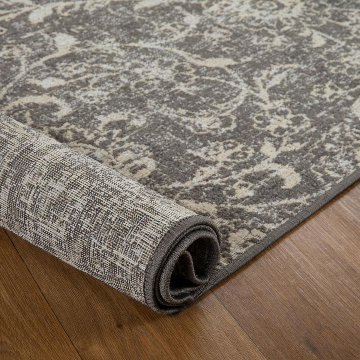 JUST HOME COLLECTION - Alfombra Mersa Antique 60x110 cm Polipropileno Café