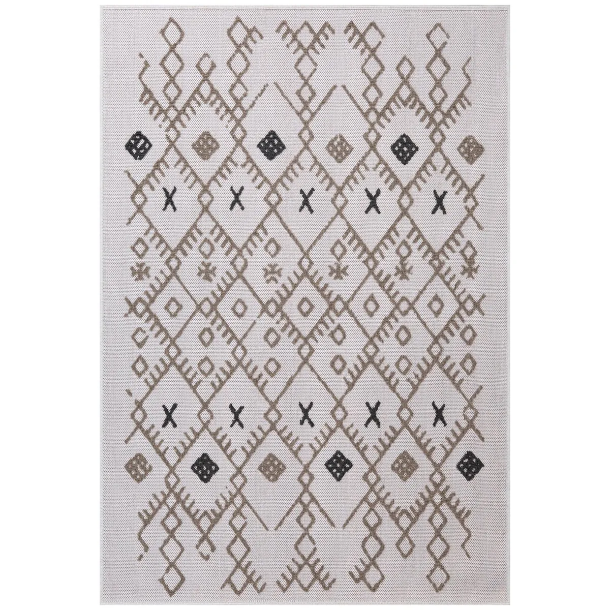 JUST HOME COLLECTION - Alfombra Dots 133x190 cm Polipropileno Multicolor