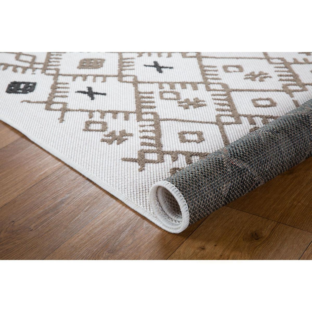 JUST HOME COLLECTION - Alfombra Dots 133x190 cm Polipropileno Multicolor