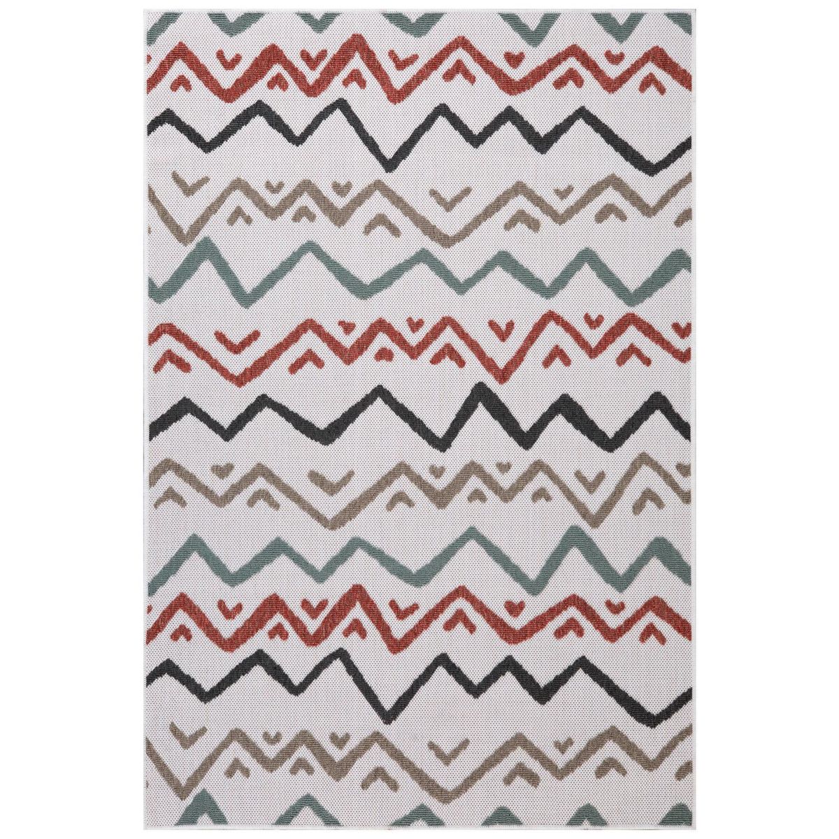 JUST HOME COLLECTION - Alfombra Linea 133x190 cm Polipropileno Multicolor