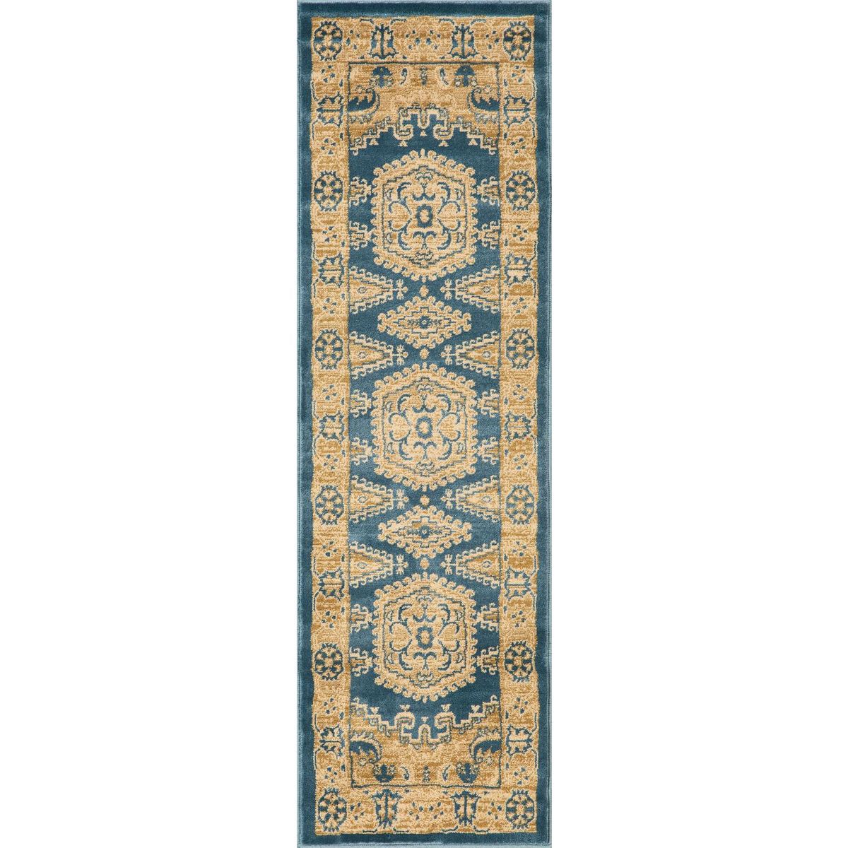 JUST HOME COLLECTION - Alfombra Pasillo Persian Antique 60x200 cm Polipropileno Multicolor