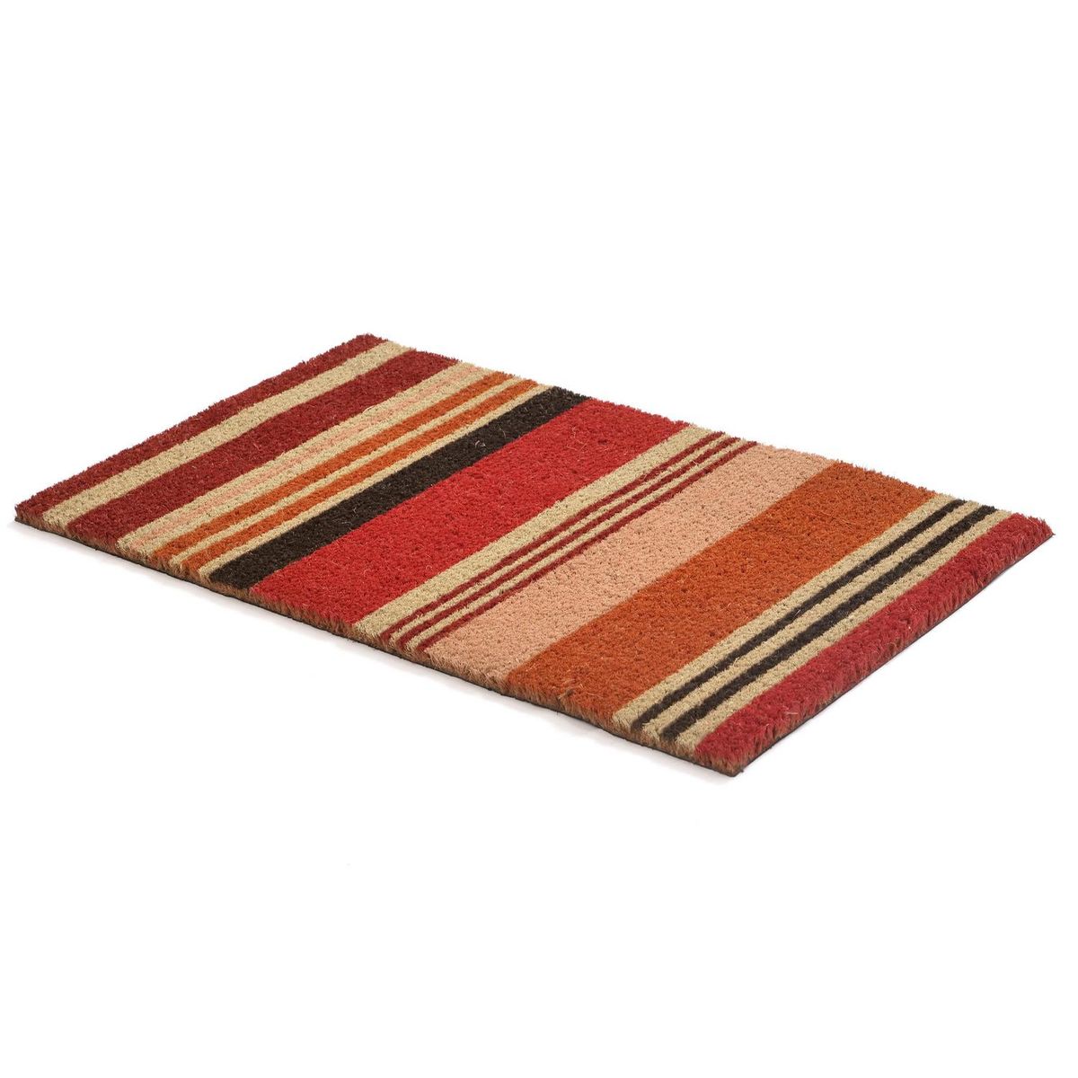 CASA BONITA - Limpiapiés Franjas 45x75 cm PVC Multicolor