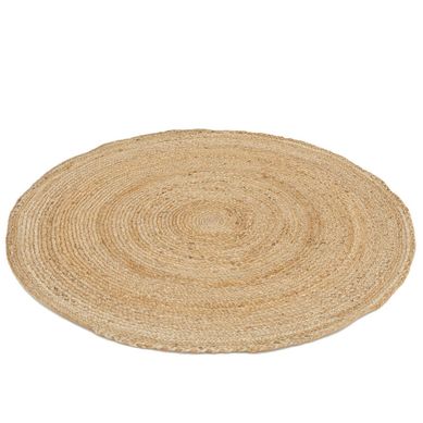 Alfombra braid natura 120 cm
