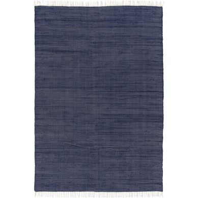 Alfombra chindi cotton 60x115 cm azul oscuro