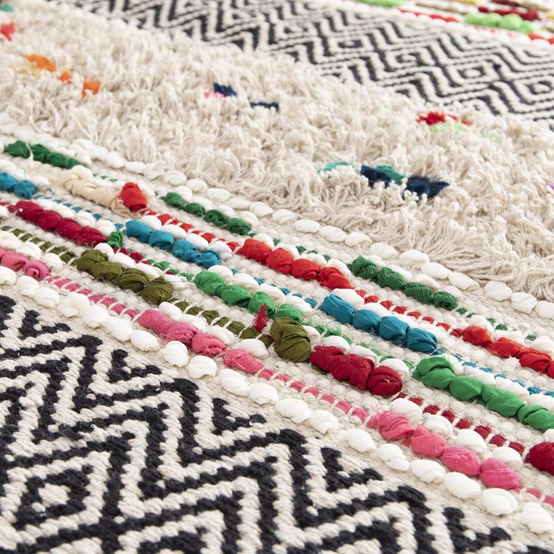 JUST HOME COLLECTION - Alfombra boho spots 120x170 cm