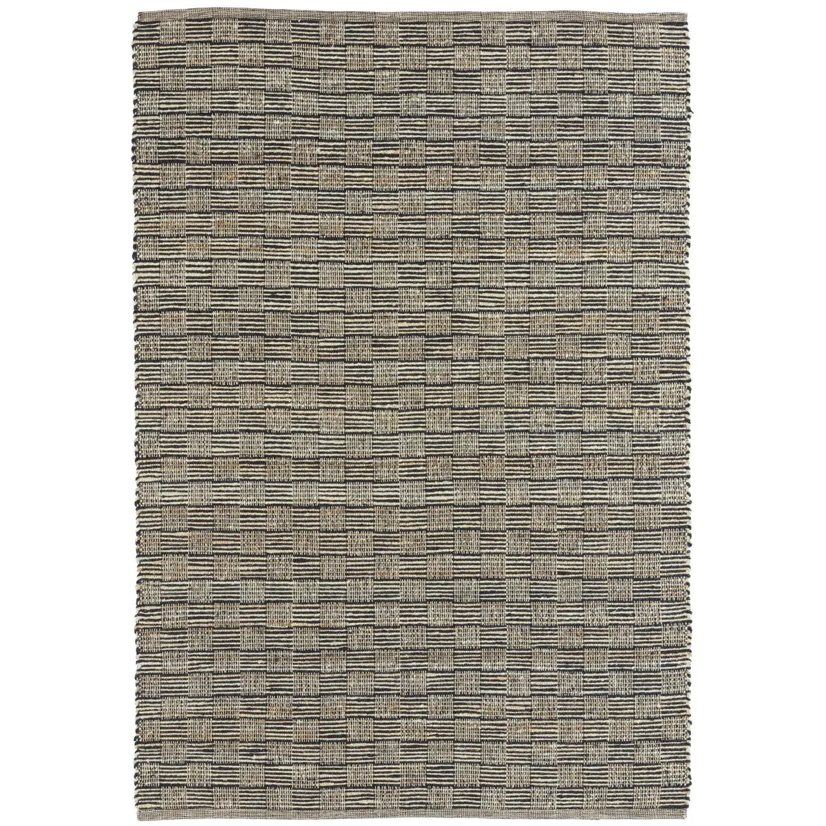 JUST HOME COLLECTION - Alfombra Poona 160x230 cm Yute Gris
