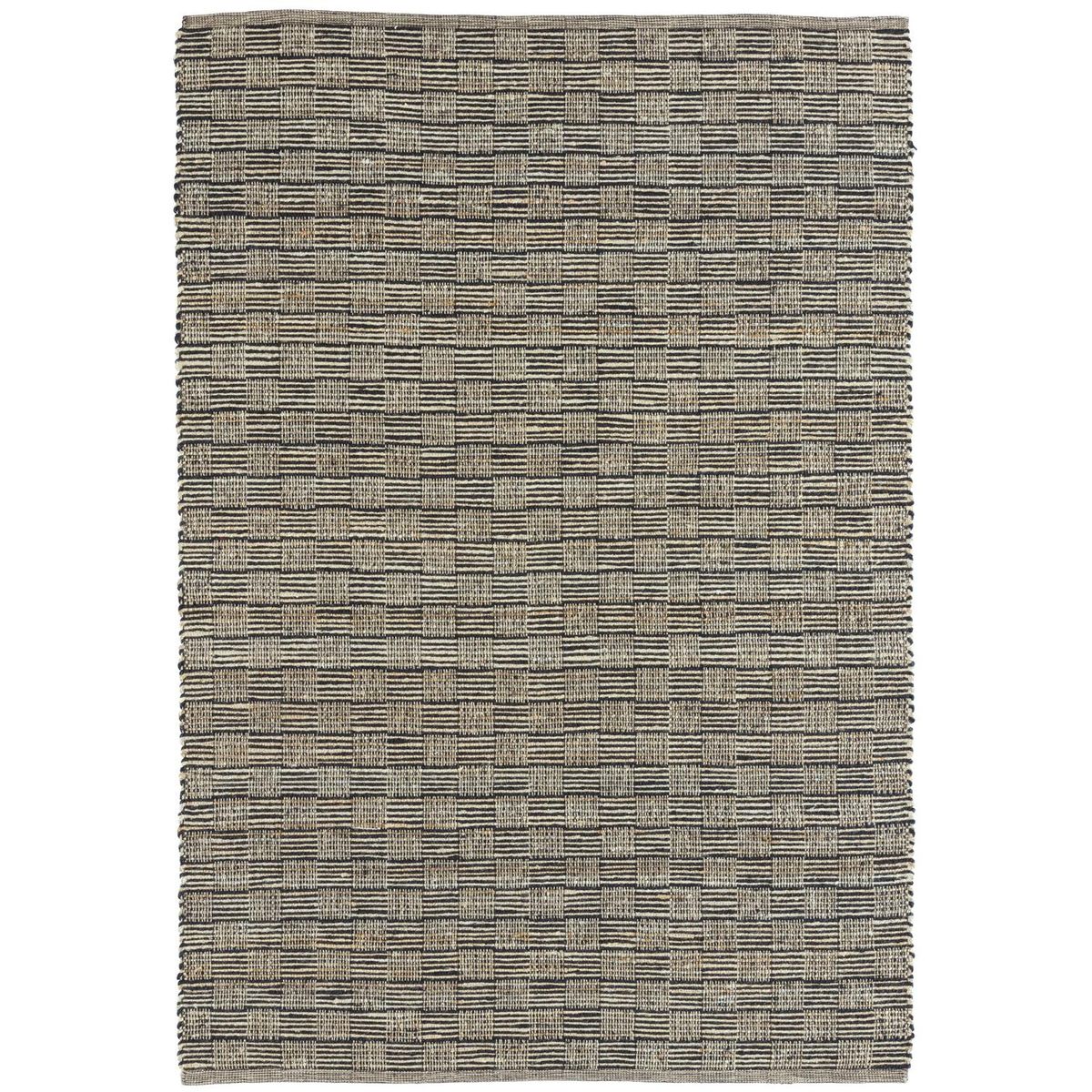 JUST HOME COLLECTION - Alfombra Poona 160x230 cm Yute Gris