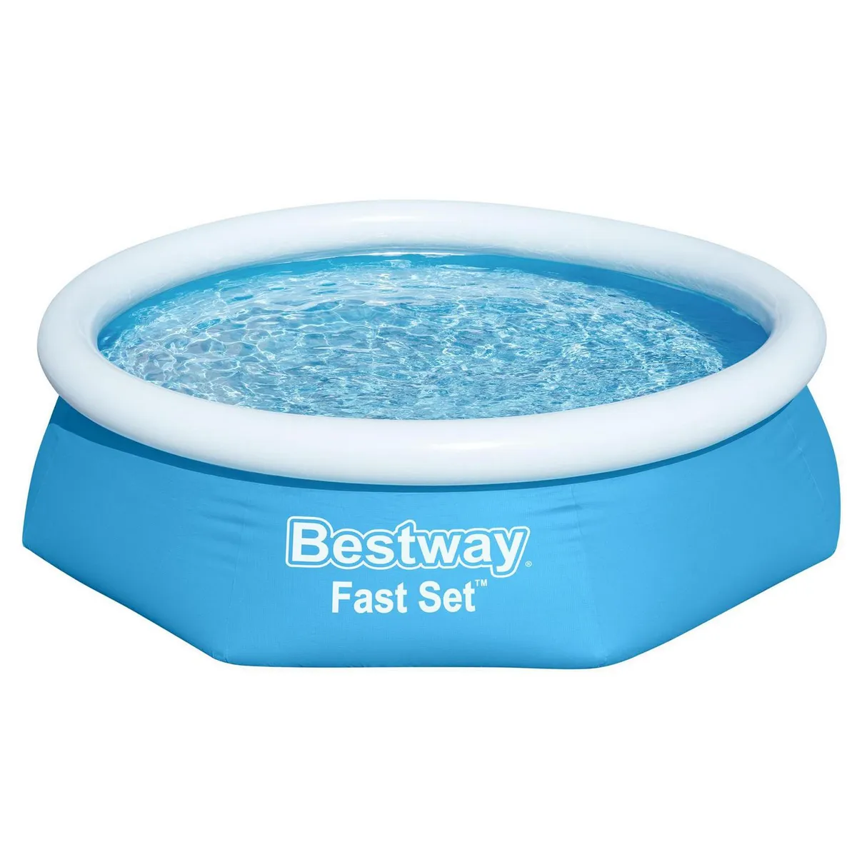 BESTWAY - Piscina Inflable 244x244x61 cm 1880 Litros