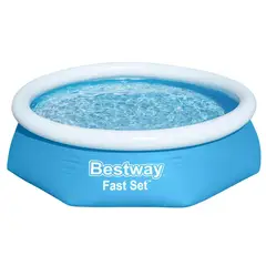 BESTWAY - Piscina Inflable 244x244x61 cm 1880 Litros