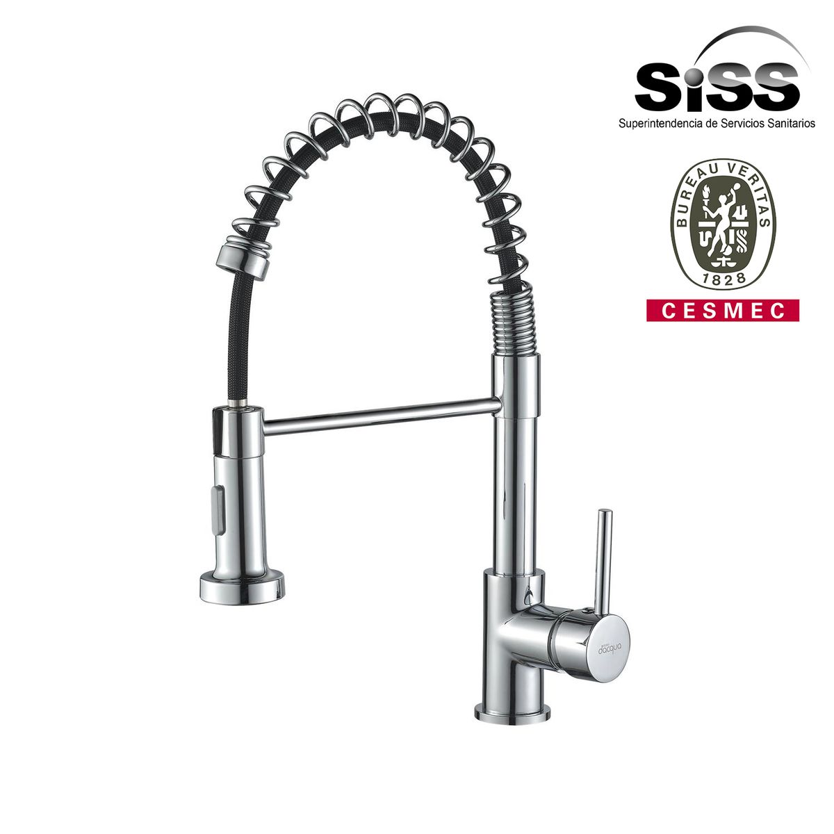 SENSI DACQUA - Monomando Cocina Apolo Cromado