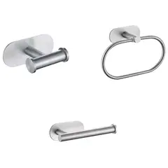 SENSI DACQUA - Set 3pz acces adhesivo bano