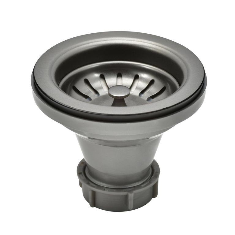 Drenaje redondo a.inox negro