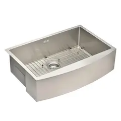 SENSI DACQUA - Lavaplatos Bajo Cubierta 1 Cubeta(s) 76.2x22.9x53.3 cm Acero inoxidable