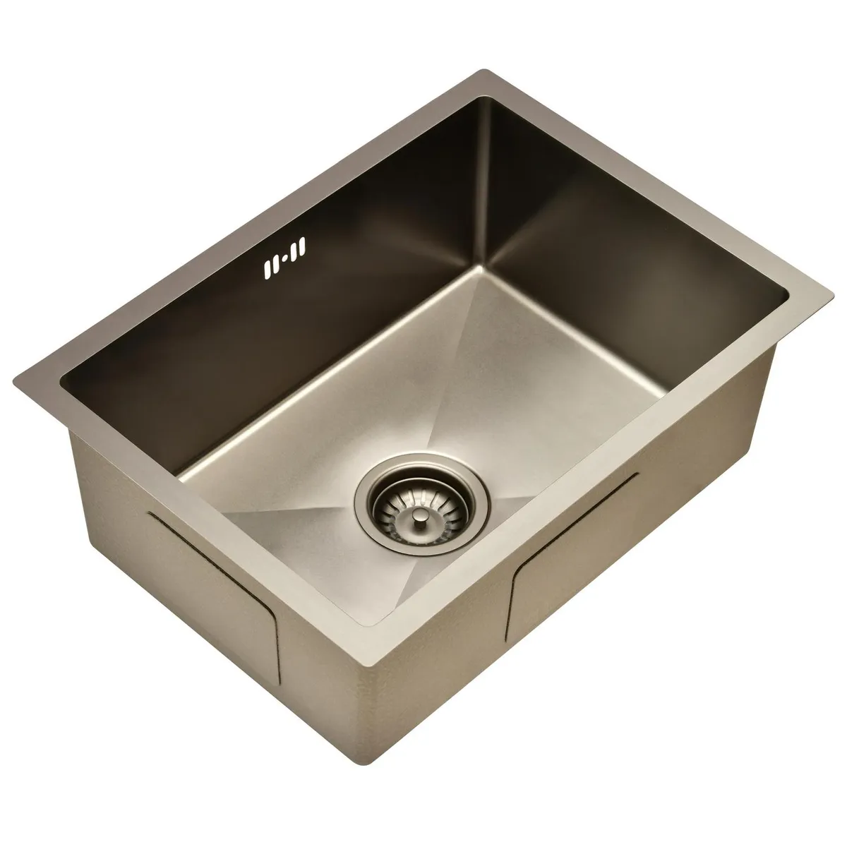 SENSI DACQUA - Lavaplatos Bajo Cubierta 1 Cubeta(s) 58x22.8x45.7 cm Acero inoxidable