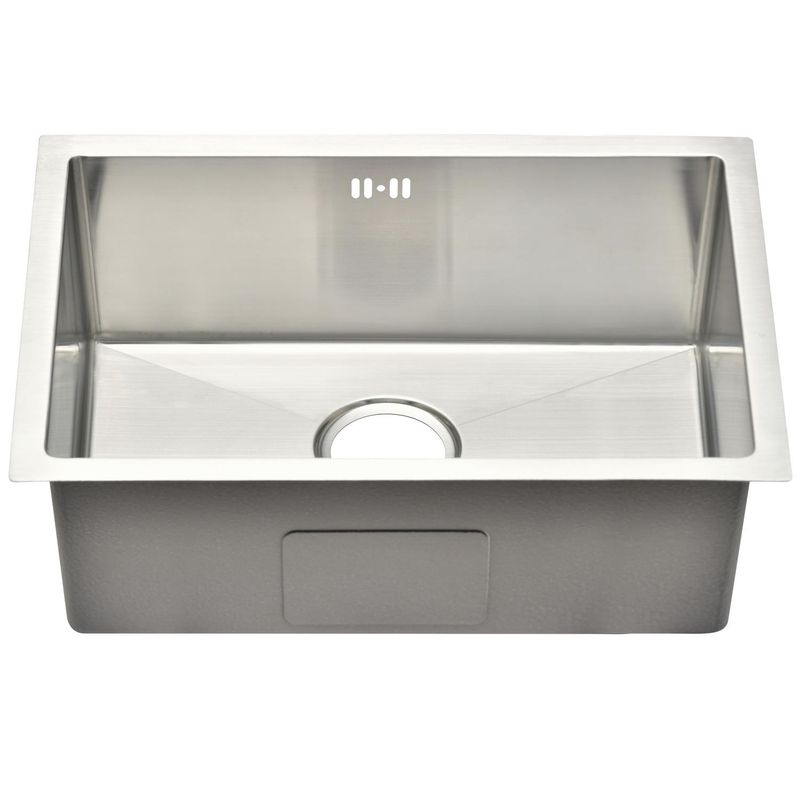 SENSI DACQUA - Lavaplatos Bajo Cubierta 1 Cubeta(s) 58x22.8x45.7 cm Acero inoxidable