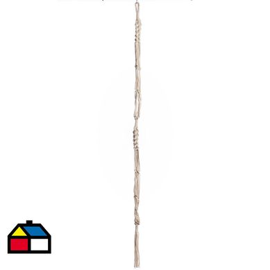 Colgador macetero algodn doble 152 cm.