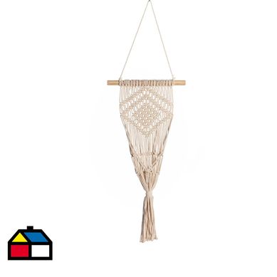 Colgador macetero macrame 83 cm.
