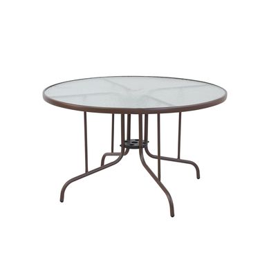 Mesa redonda 120 cm taupe