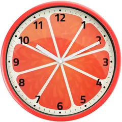 HOMY - Reloj cocina naranja 20 cm