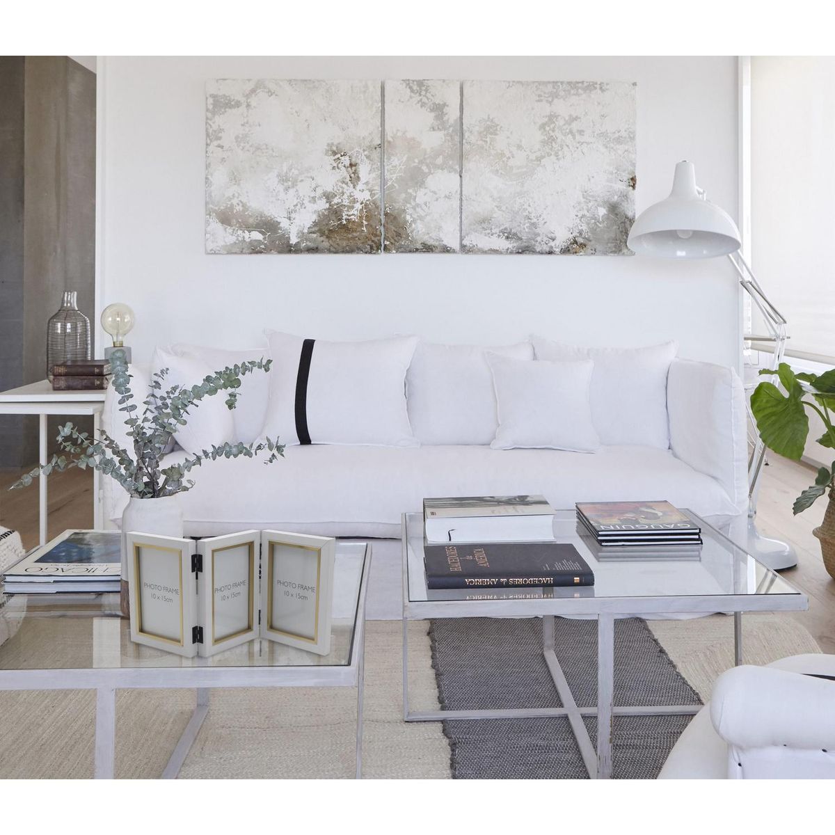 HOMY - Marco Foto 3 piezas natura 10x15cm