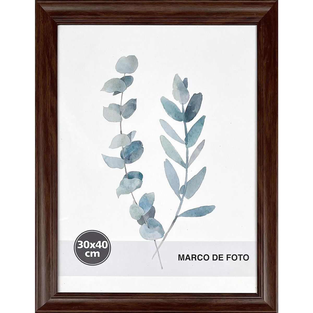 JUST HOME COLLECTION - Marco para Diploma 35.2x45.2 cm Madera Plástico