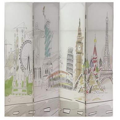 Separador de ambiente cities160x180 cm