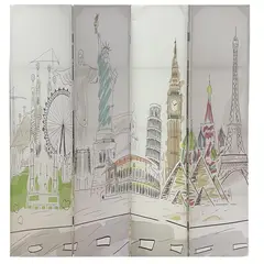 HOMY - Separador de Ambiente Cities 160x180 cm