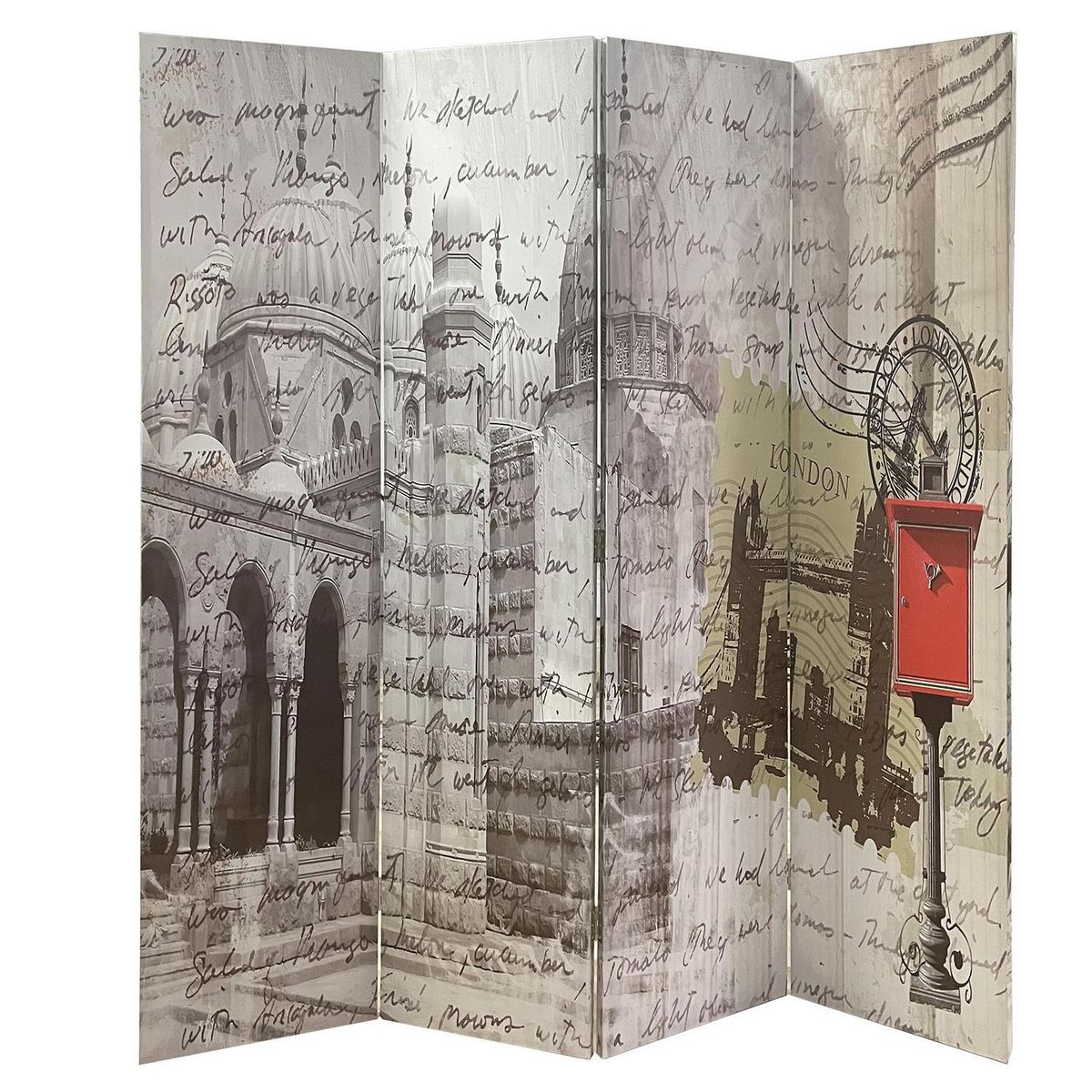 HOMY - Separador de Ambiente Ciudad 160x180 cm