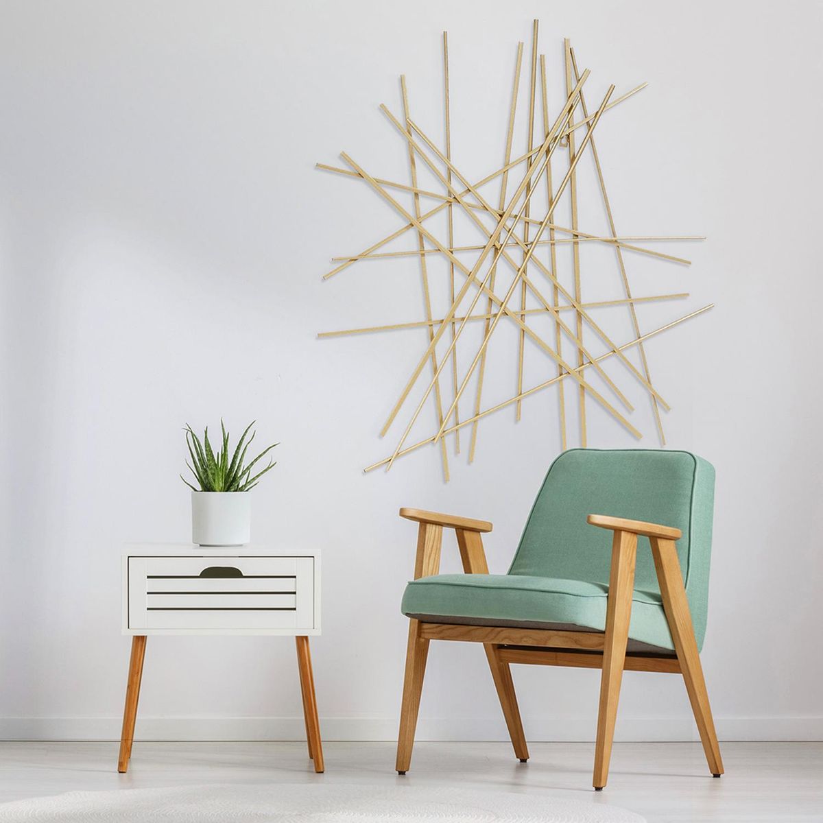 HOMY - Decopared metal sticks 80x87 cm