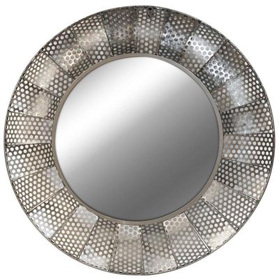 Imagen 2 del producto Espejo Pared Forma Redonda 80.5x80.5 cm Plateado Groso