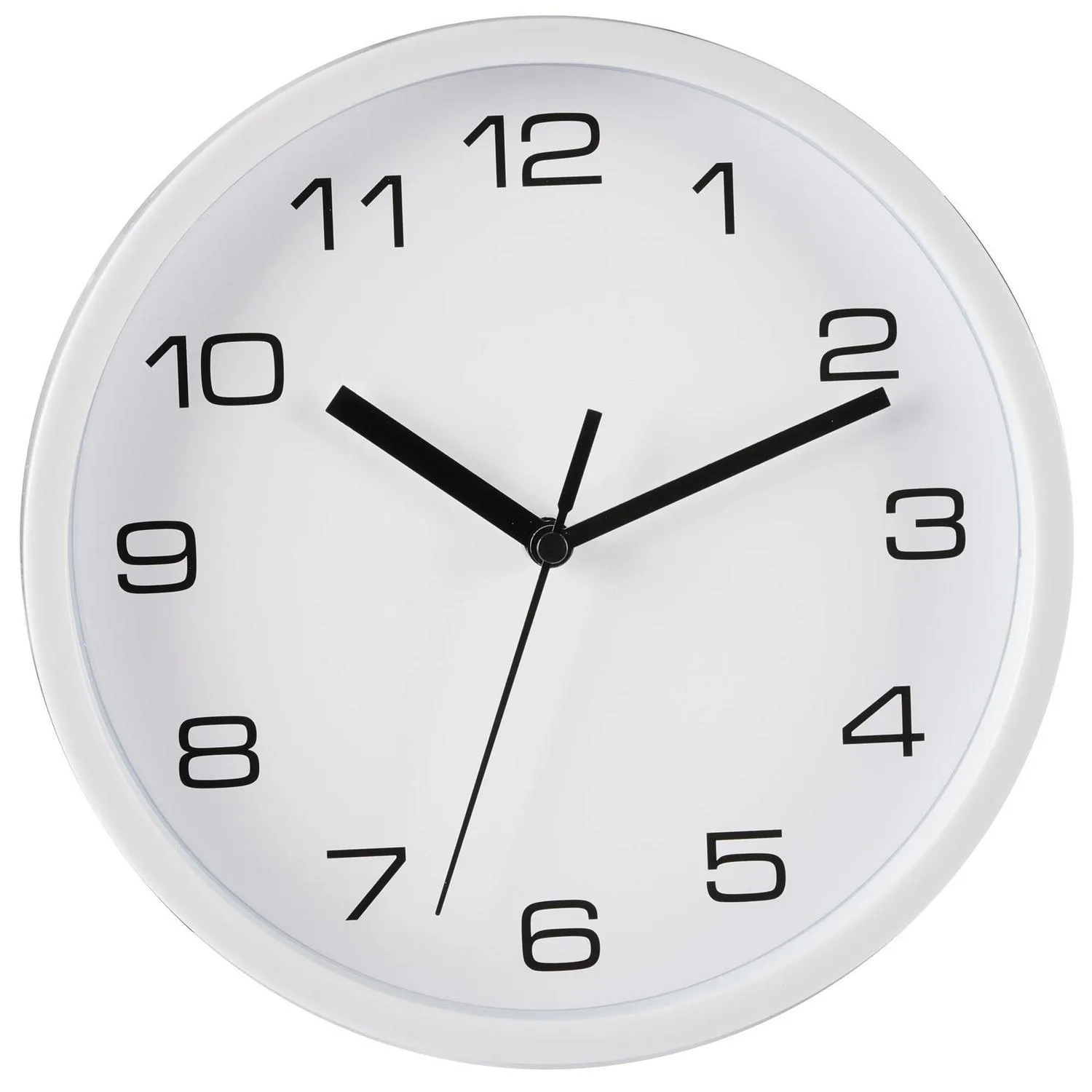Sodimac Homy Reloj Mural Reloj Pared Básico 20 Cm Blanco Sodimac