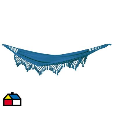 Hamaca habana 1x2 metros algodn azul