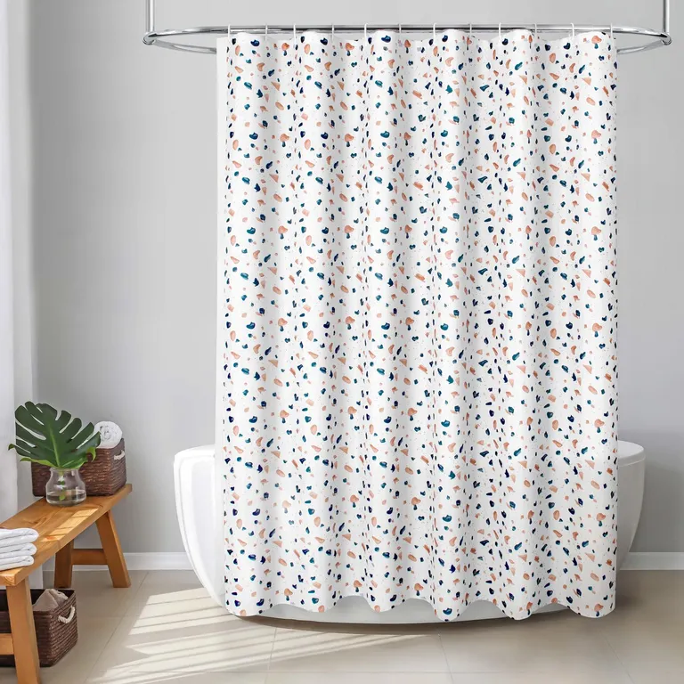 Set cortina + forro dots 178x180 cm