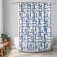 Set cortina + forro geo 178x180 cm