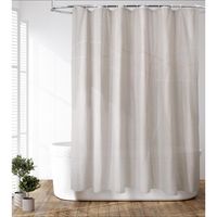 Cortina baño algodón ribbon 180x200 cm