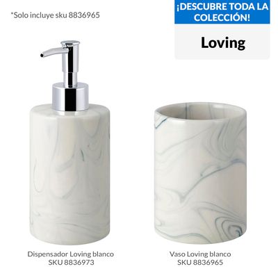 Imagen 2 del producto Vaso Loving Blanco Blanco