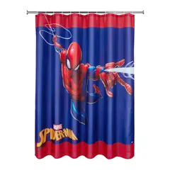 MARVEL - Cortina baño Spiderman 178x180 cm