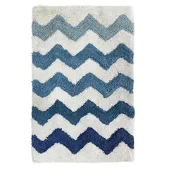 JUST HOME COLLECTION - Set 2 Pisos Baño Venice 40x60 cm Azul