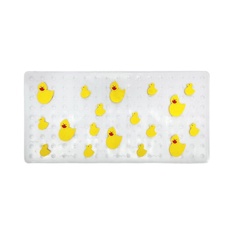 CASA BONITA - Piso de Ducha Antideslizante Patos 78x36 cm PVC Multicolor