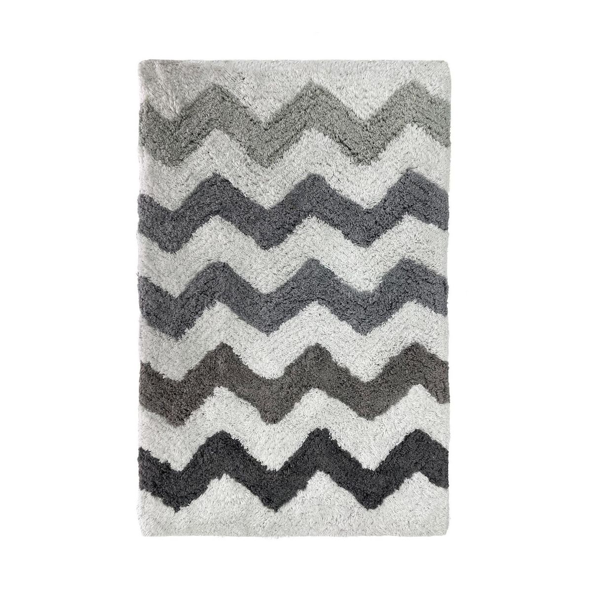 JUST HOME COLLECTION - Set 2 Pisos Baño Venice 40x60 cm Gris