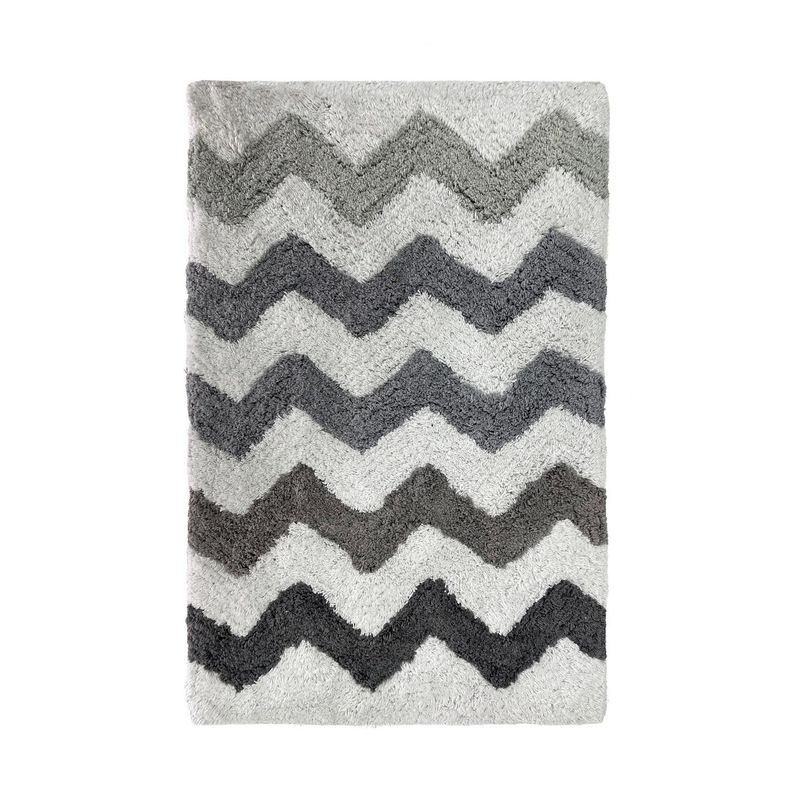 JUST HOME COLLECTION - Set 2 Pisos Baño Venice 40x60 cm  Gris