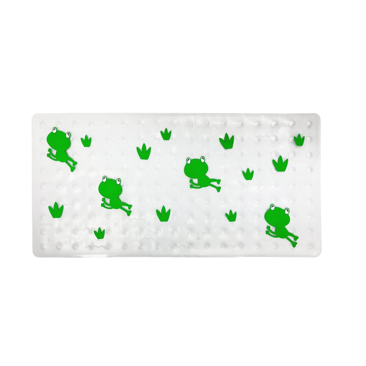 CASA BONITA - Piso de Ducha Antideslizante Frogs 78x36 cm PVC Multicolor