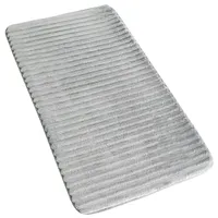 Piso de Baño Memo 50x80 cm Poliéster Gris