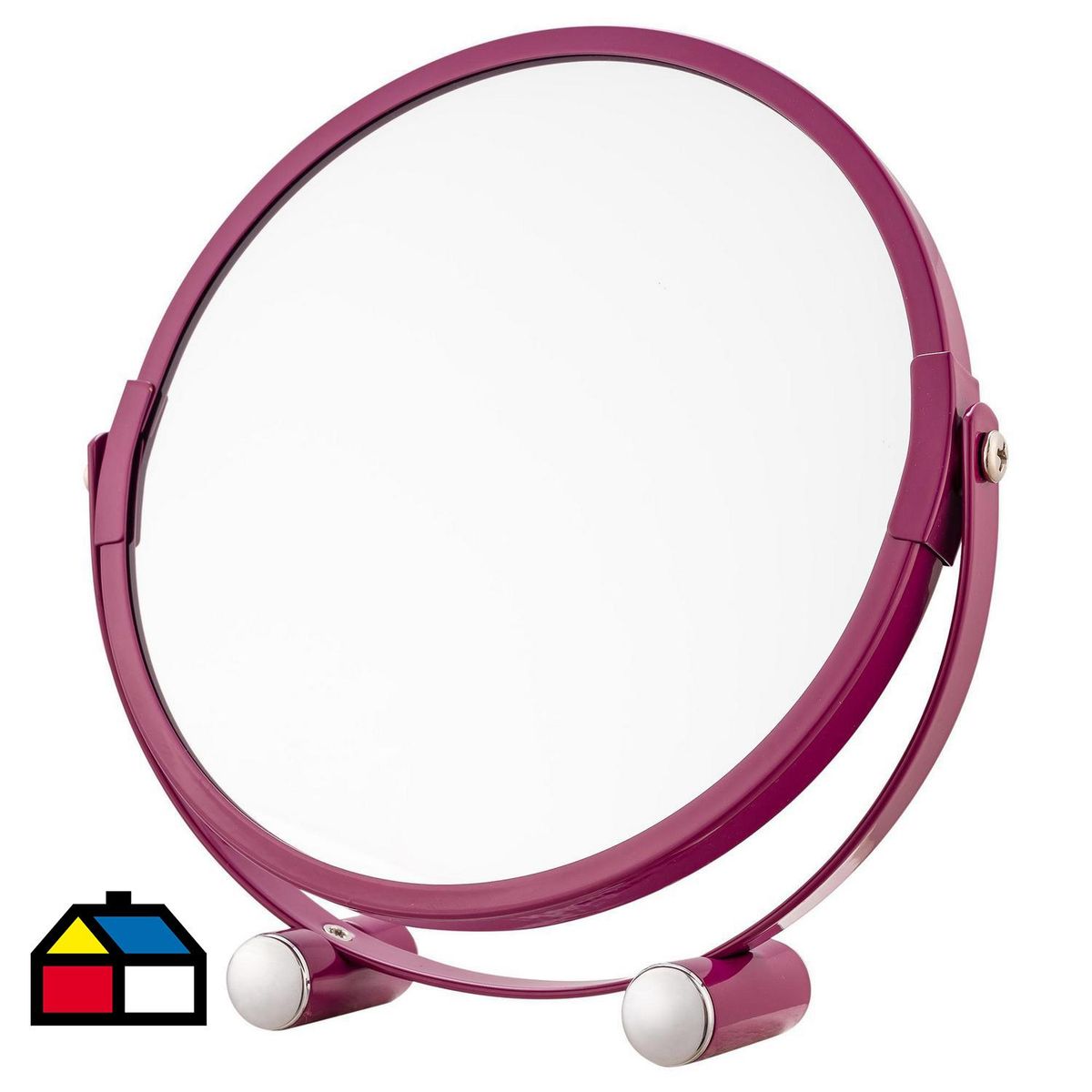 CASA BONITA - Espejo baño round 1/3x morado